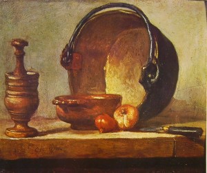 Chardin: Il paiolo di rame